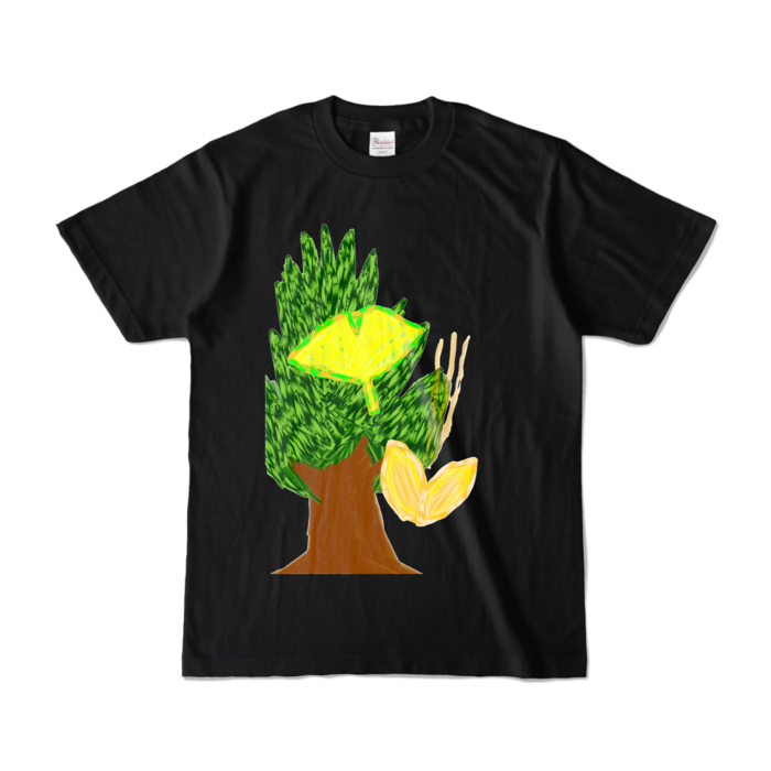 カラーTシャツ - S - ブラック (濃色)