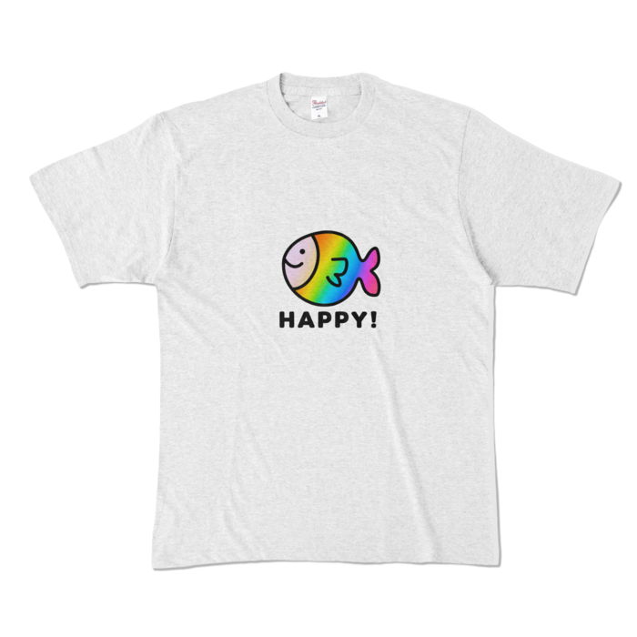 カラーTシャツ - XL - アッシュ (淡色)