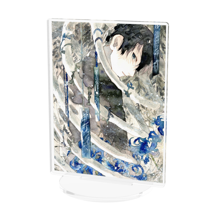 「骨休み」 アクリルフィギュア - 100x100mm(1)