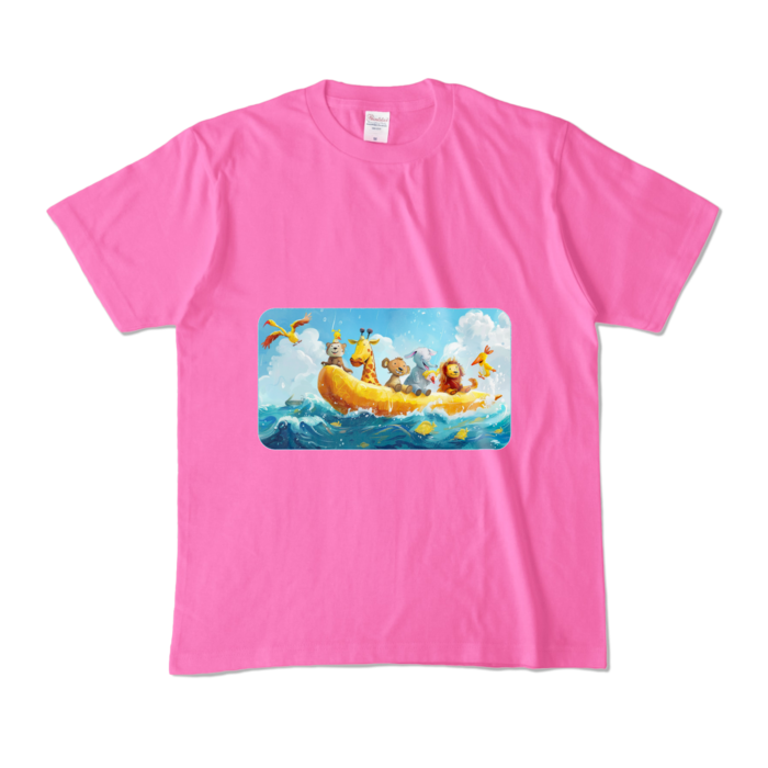 カラーTシャツ - M - ピンク (濃色)