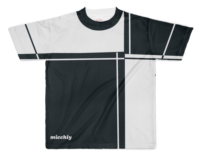 フルグラフィックTシャツ - XL - 両面印刷