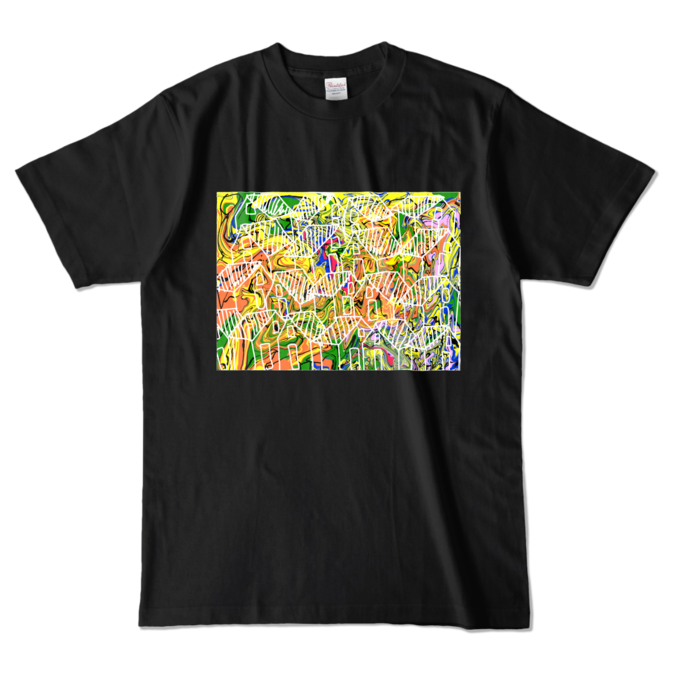 カラーTシャツ - L - ブラック (濃色)