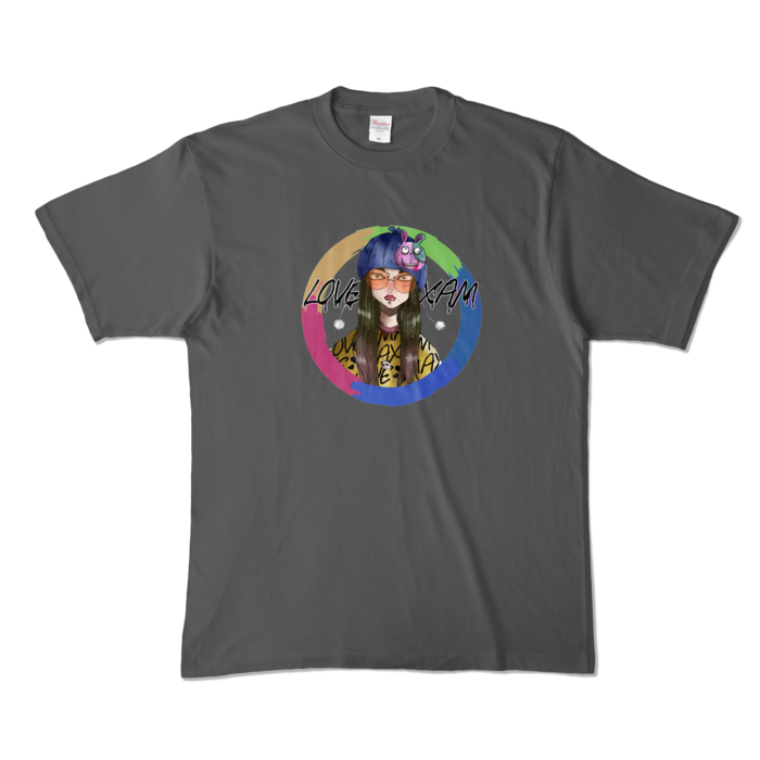カラーTシャツ - XL - チャコール (濃色)