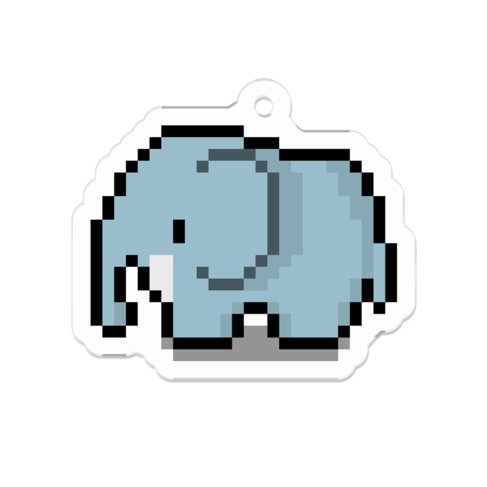 アクリルキーホルダー(コーティング) - 50 x 50 (mm)