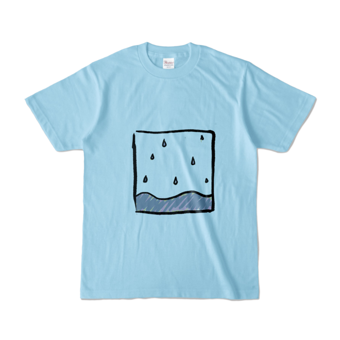 カラーTシャツ - S - ライトブルー (淡色)