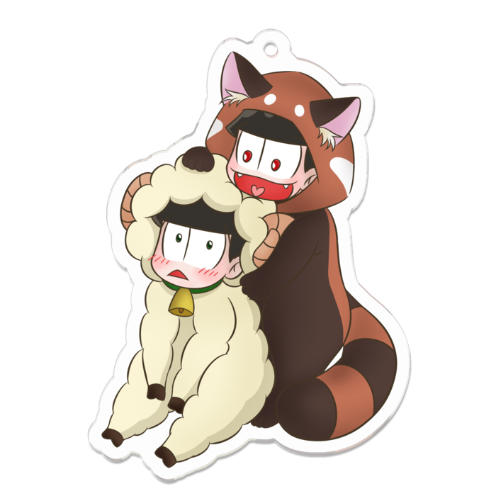 アクリルキーホルダー - 70 x 70 (mm)