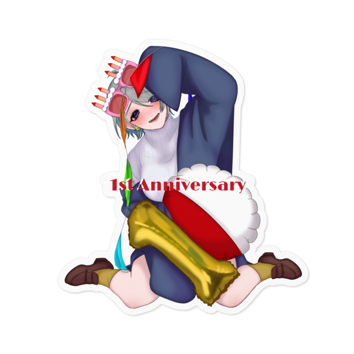 ステッカー - 100 x 100 (mm)