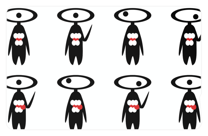 ICカードステッカー - 約85.7x53.9(mm)