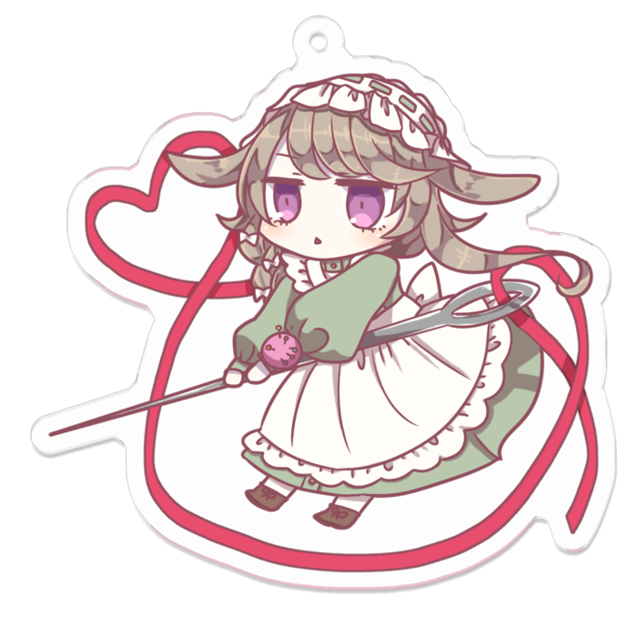 アクリルキーホルダー - 70 x 70 (mm)