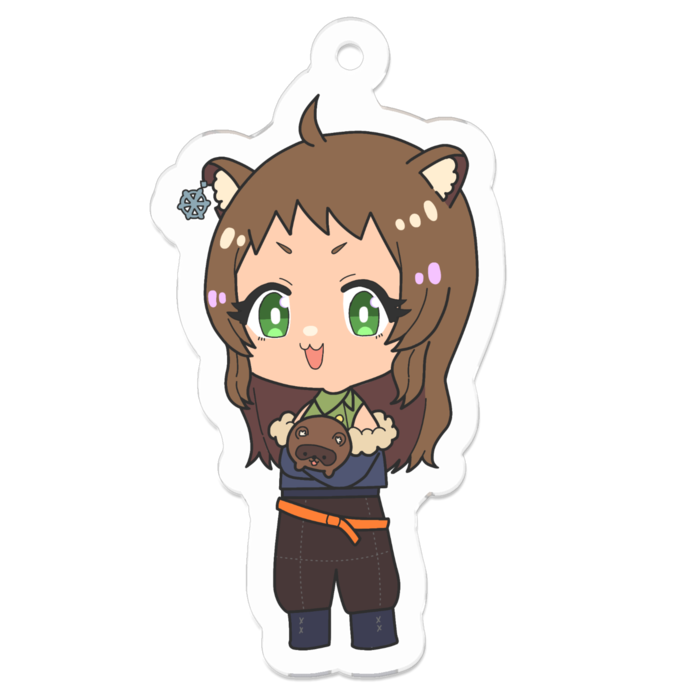 たぬともと一緒Ver - 50 x 50 (mm)