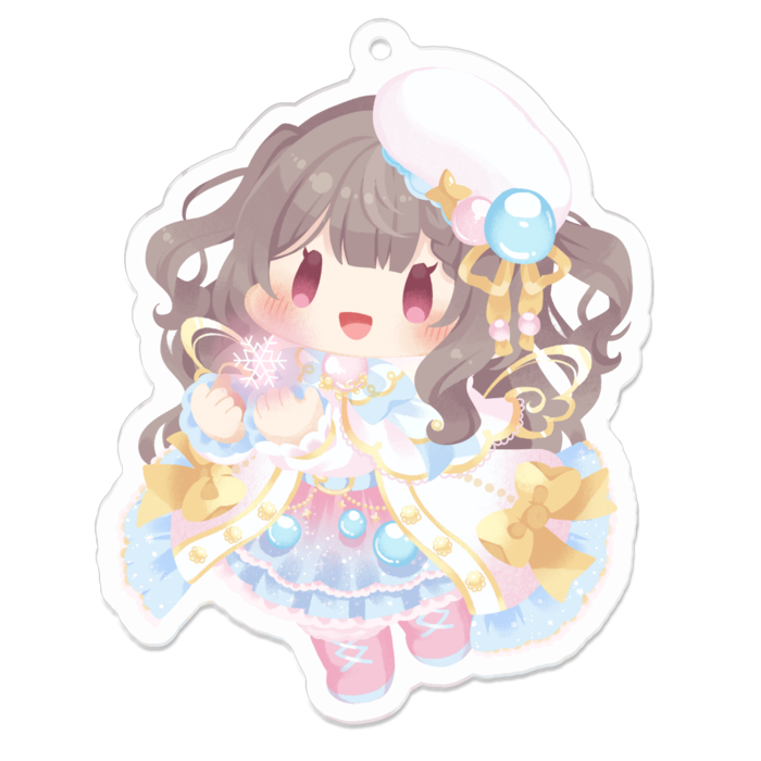アクリルキーホルダー - 70 x 70 (mm)