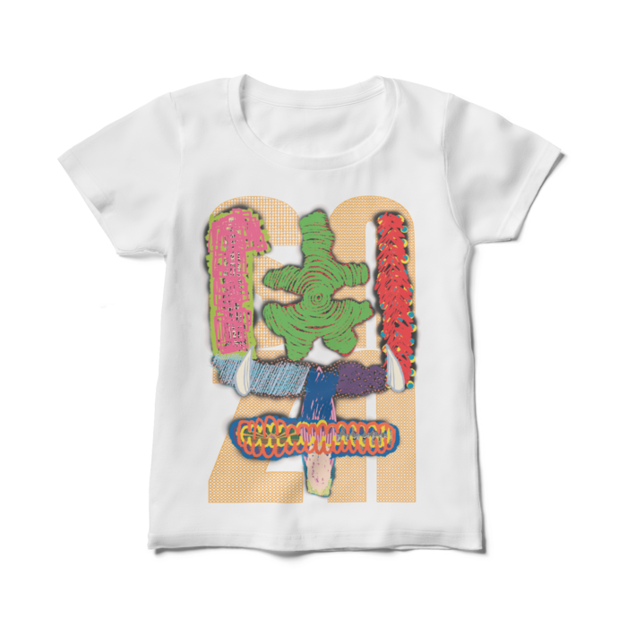レディースTシャツ - M - 白