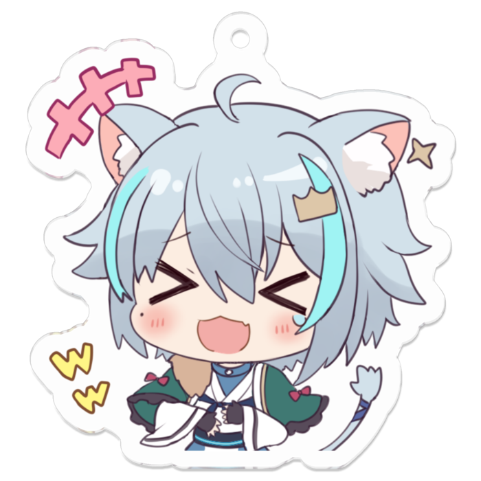 アクリルキーホルダー - 50 x 50 (mm)