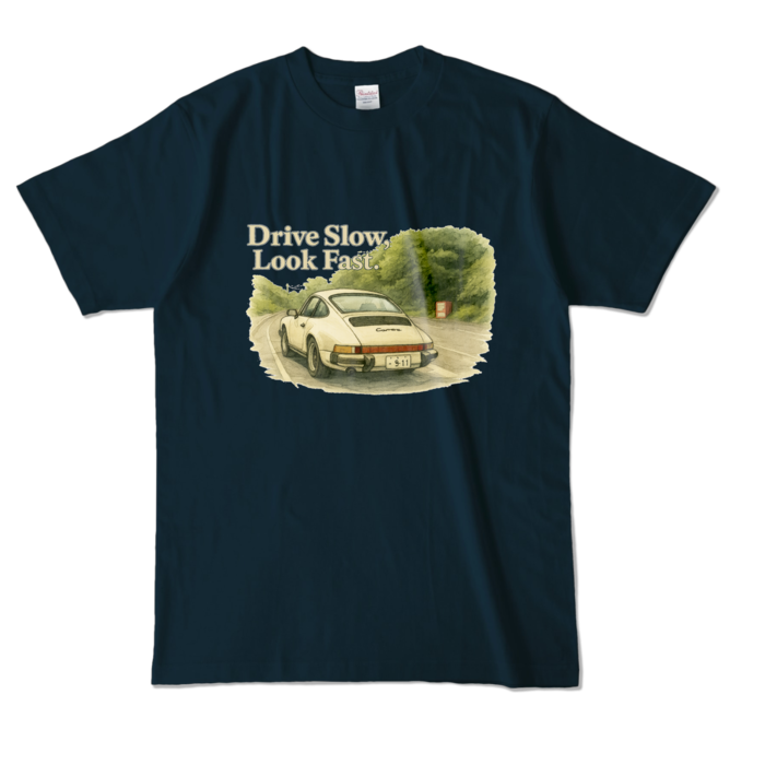 カラーTシャツ - L - ネイビー (濃色)