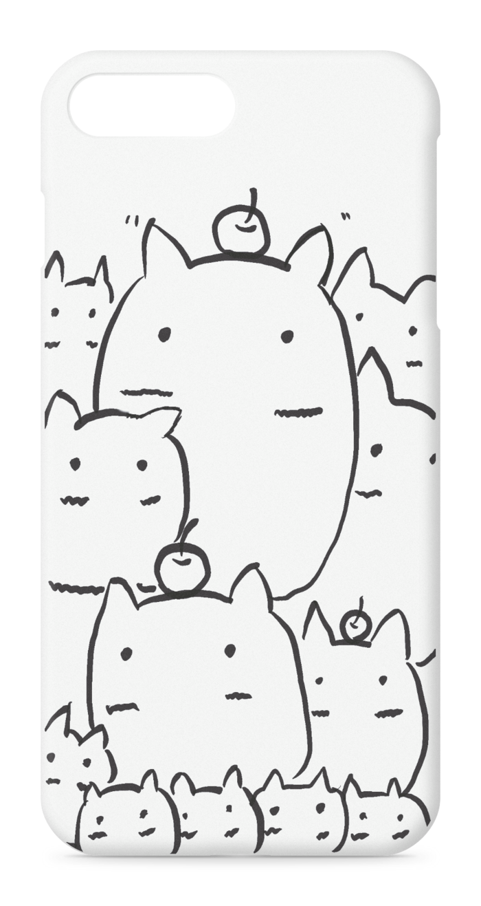 iPhoneケース - iPhone 8 Plus / 7 Plus - 正面印刷のみ