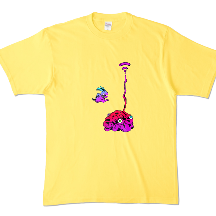 カラーTシャツ - XL - イエロー (濃色)