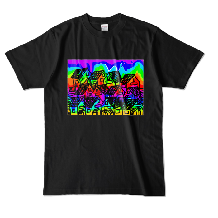 カラーTシャツ - L - ブラック (濃色)