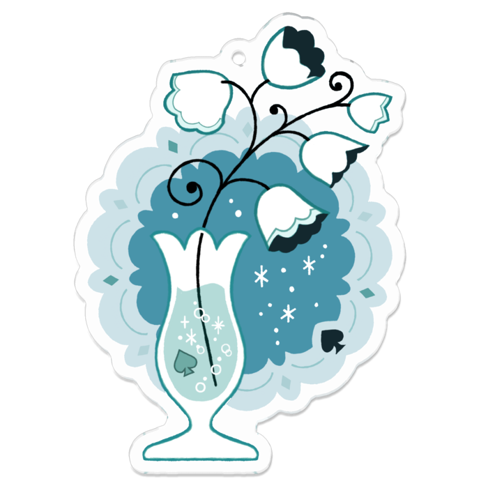 アクリルキーホルダー - 70 x 70 (mm)