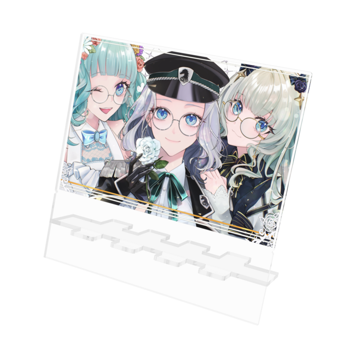 アクリルスマホスタンド - 160x160mm