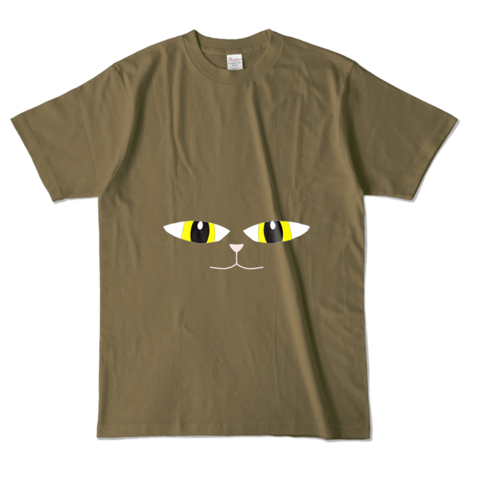 カラーTシャツ - L - オリーブ (濃色)