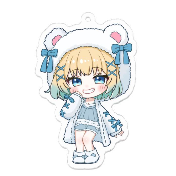 アクリルキーホルダー - 70 x 70 (mm)