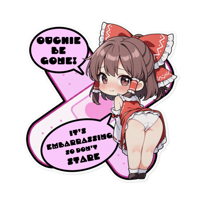 ステッカー② - 160 x 160 (mm)