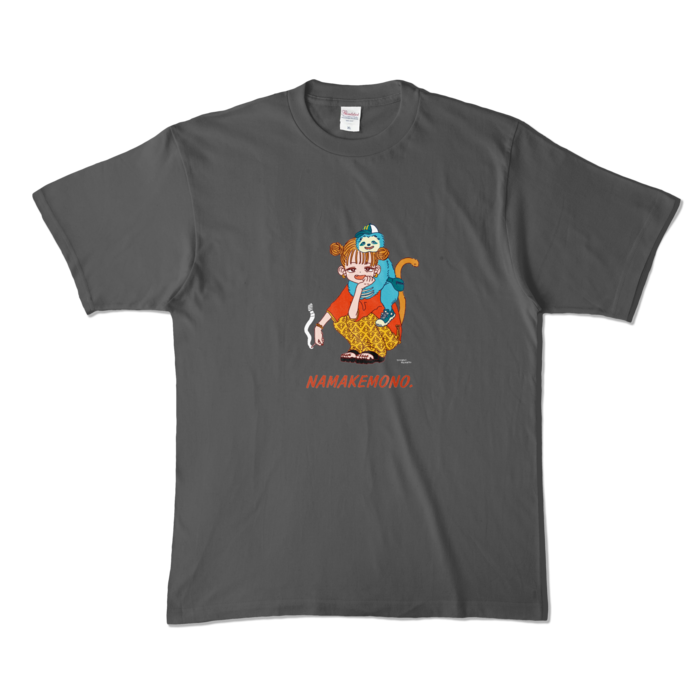 カラーTシャツ - XL - チャコール (濃色)