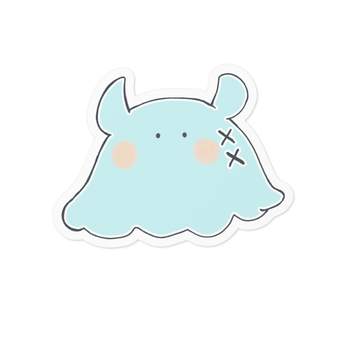 ステッカー - 100 x 100 (mm)