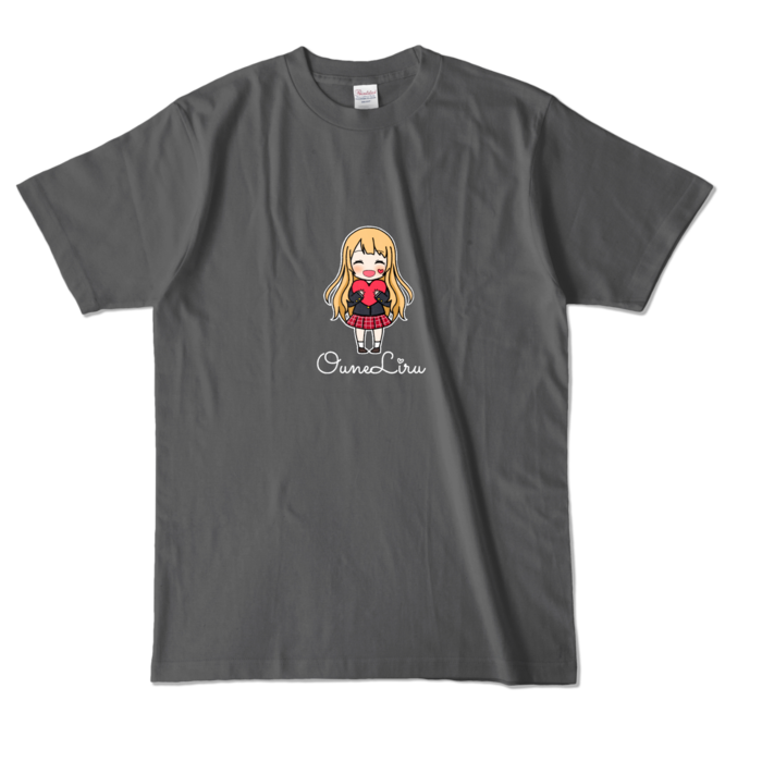 カラーTシャツ - L - グレー (濃色)