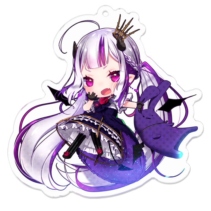 アクリルキーホルダー - 70 x 70 (mm)