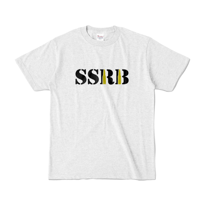 SSRBデザインTシャツ - S - アッシュ (淡色)