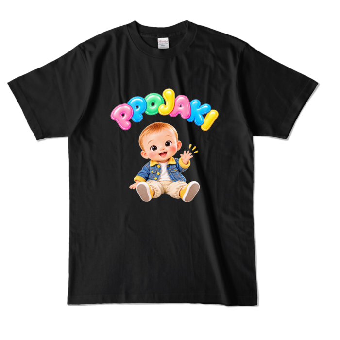 カラーTシャツ - L - ブラック （濃色）