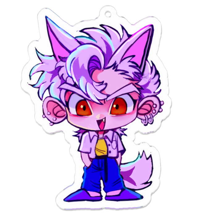 アクリルキーホルダー - 70 x 70 (mm)