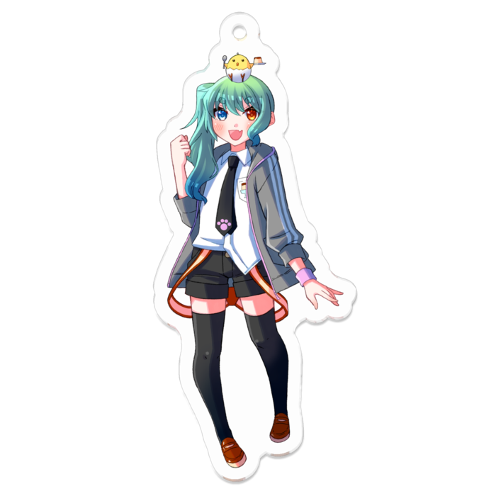 アクリルキーホルダー - 70 x 70 (mm)