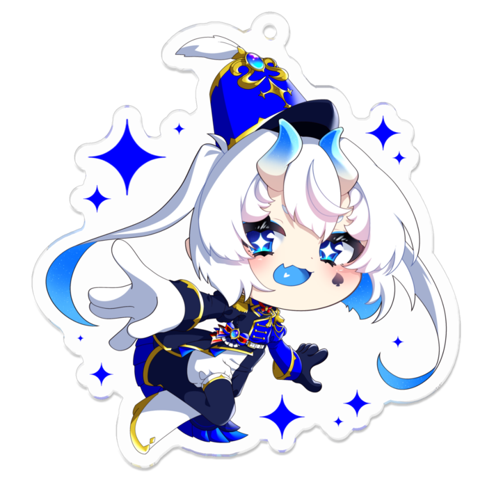 アクリルキーホルダー - 70 x 70 (mm)