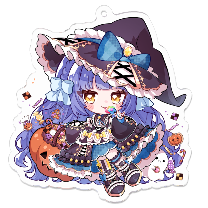 アクリルキーホルダー - 70 x 70 (mm)