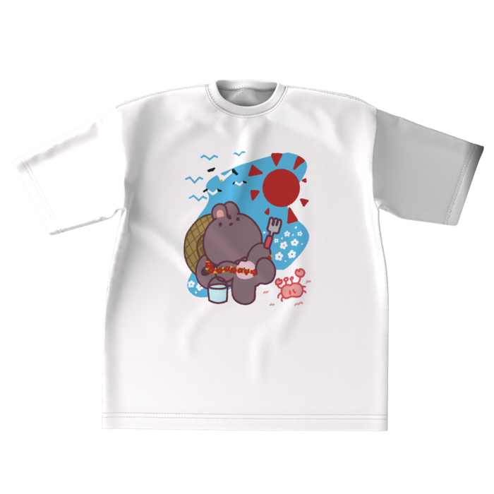 ビッグシルエットTシャツ - XL - 正面