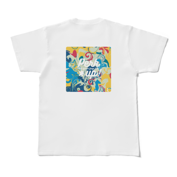 Tシャツ - M - 白(背面)