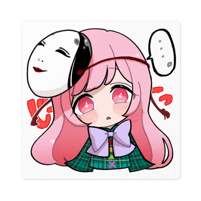 ステッカー - 100 x 100 (mm)