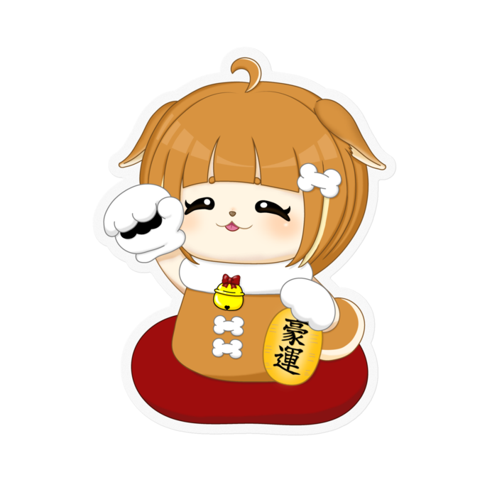 ステッカー(クリア） - 100 x 100 (mm)(1)