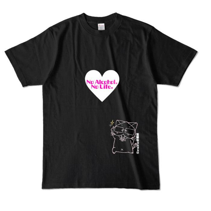 カラーTシャツ - L - ブラック (濃色)