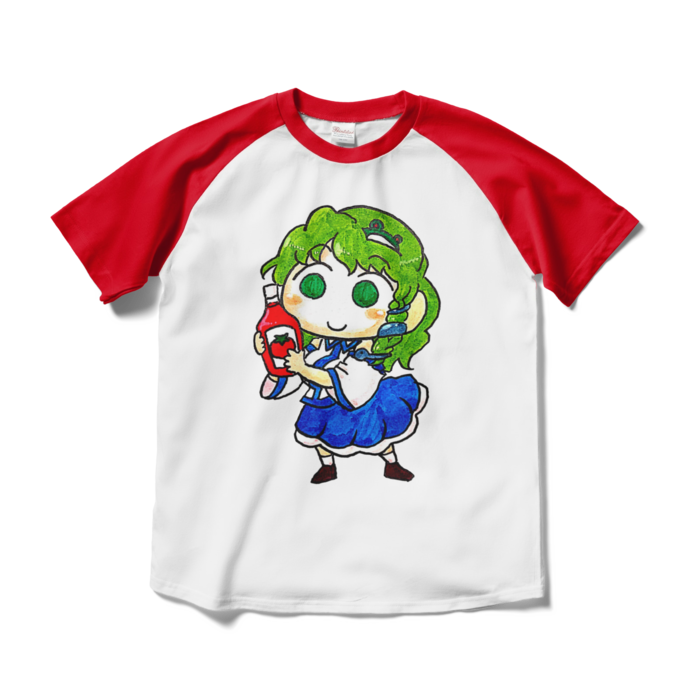 ラグランTシャツ - M - 正面