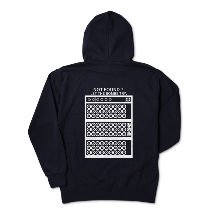 ジップパーカー - XL - ネイビー