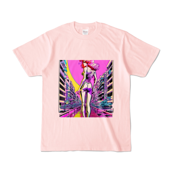 カラーTシャツ - S - ライトピンク (淡色)