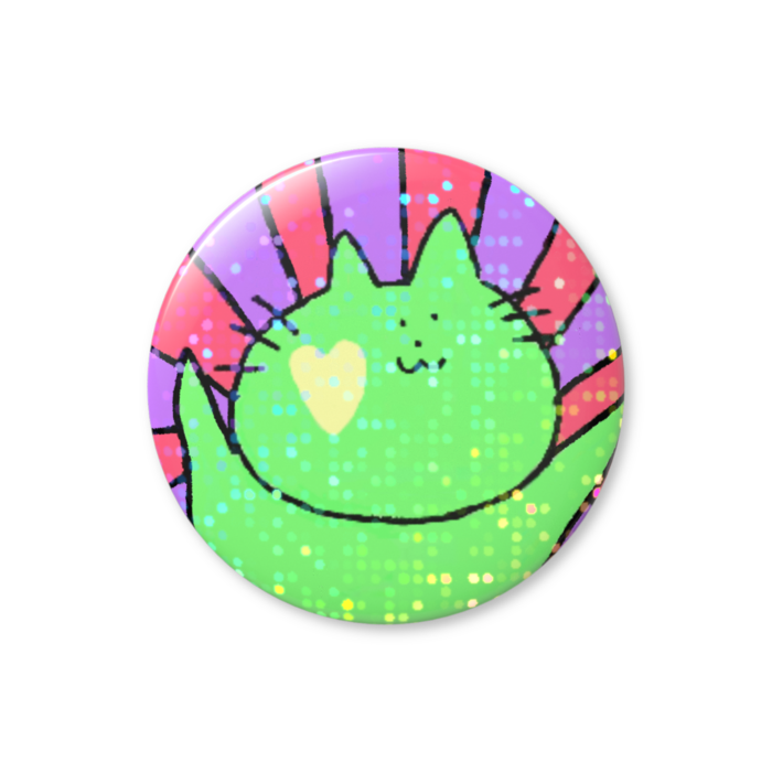 ホログラム缶バッジ - 25mm