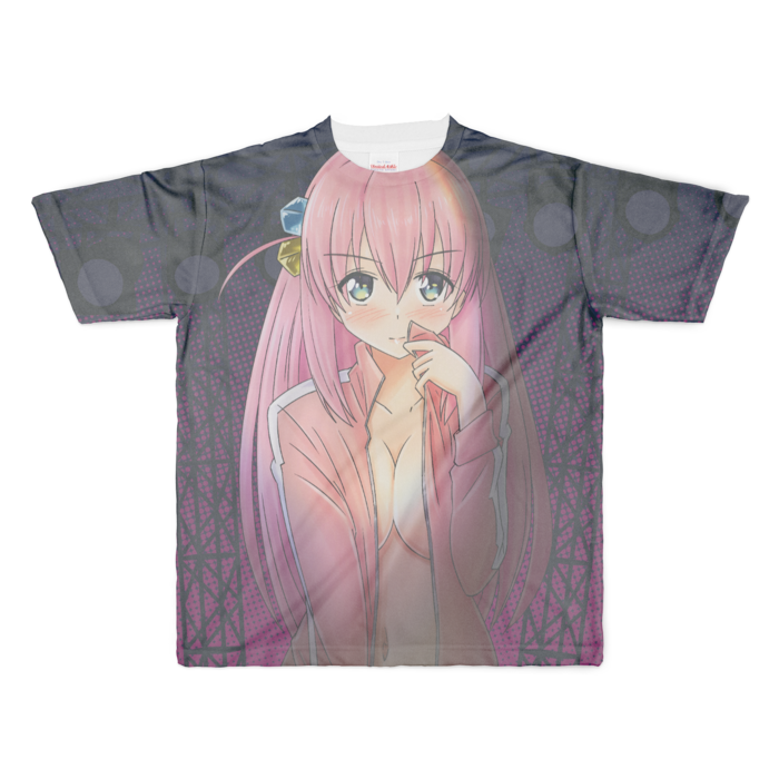 フルグラフィックTシャツ - XL - 正面印刷のみ