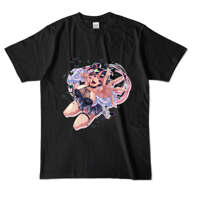 カラーTシャツ - L - ブラック (濃色)