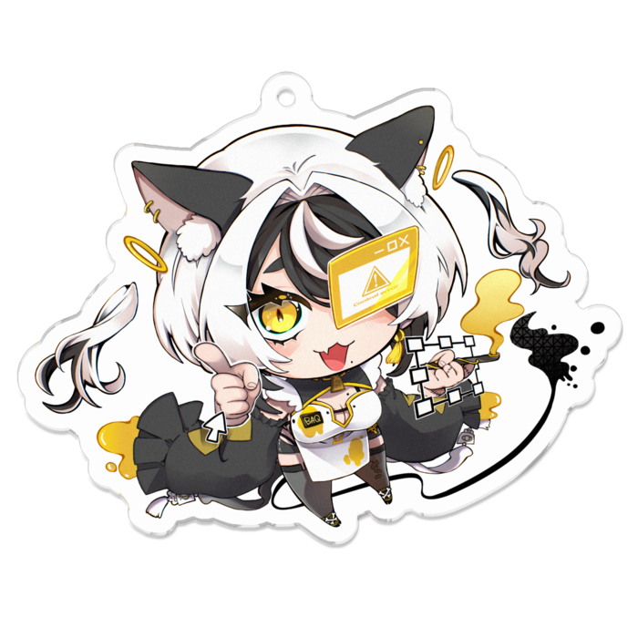 アクリルキーホルダー - 70 x 70 (mm)