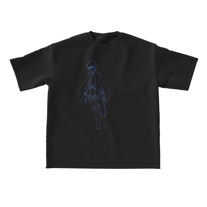 ビッグシルエットTシャツ - L - 両面