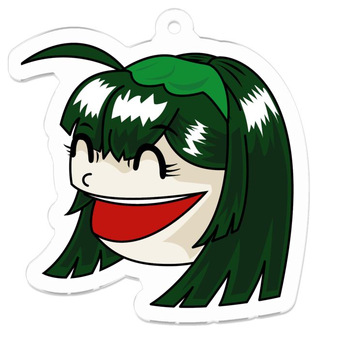 アクリルキーホルダー（コーティング） - 50 x 50 (mm)